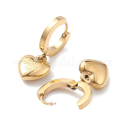 3 Pairs 3 Style Synthetic Shell Rhombus Dangle Hoop Earrings&nbsp;EJEW-B020-19G