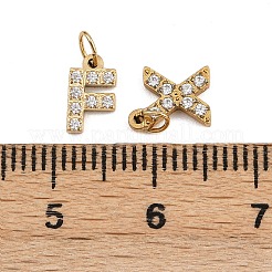 26Pcs 304 Stainless Steel Micro Pave Clear Cubic Zirconia Charms&nbsp;STAS-G359-08G