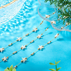 1M Handmade 316 Stainless Steel Starfish Link Chains&nbsp;CHS-TA0001-67A