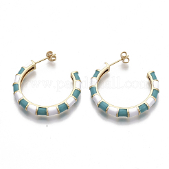 Brass Stud Earrings&nbsp;EJEW-S209-12A