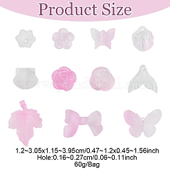 60G Transparent Acrylic Beads&nbsp;OACR-FS0001-90A