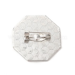 Eight-Diagram Tactics with Yin Yang Alloy Brooch Pin&nbsp;LS-JEWB-K008-02P