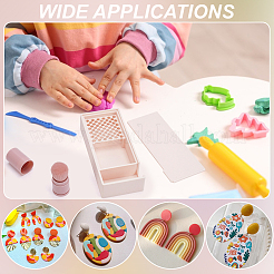 PLA Polymer Clay Separating Powder Storage Box&nbsp;AJEW-WH0481-97A