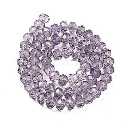 Transparent Baking Paint Glass Beads Strands&nbsp;DGLA-A034-T8mm-D07