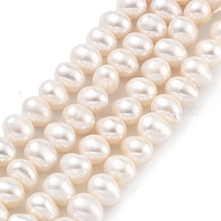 Natural Cultured Freshwater Pearl Beads Strands&nbsp;PEAR-C003-12H-X