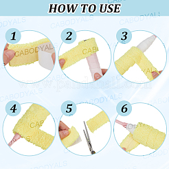 5M Microfiber Anti-slip Badminton Tennis Racket Grip Tape&nbsp;DIY-CY0003-49A