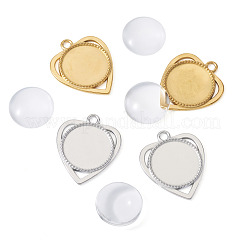 DIY Heart Pendant Making Kits&nbsp;STAS-TA0005-43