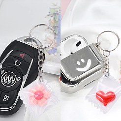 9Pcs Resin Keychain&nbsp;KEYC-YW00163