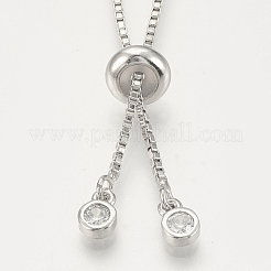 Adjustable Brass Necklace Making&nbsp;KK-Q746-002P