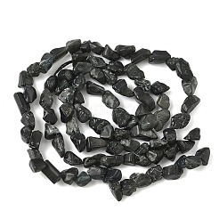 Raw Rough Natural Black Tourmaline Beads Strands&nbsp;G-M453-A01-02