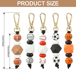Silicone Ball Keychains&nbsp;KEYC-YW00147-01