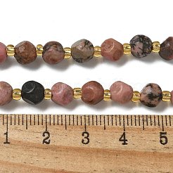 Natural Rhodonite Beads Strands&nbsp;G-K387-A15-01