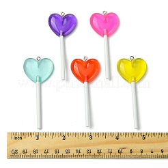 5Pcs Imitation Lollipop Resin Big Pendants&nbsp;FIND-FS0002-93