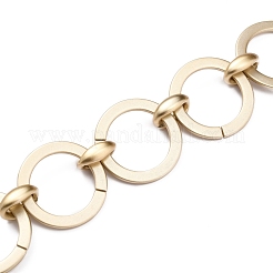 Handmade Spray Painted CCB Plastic Link Chains&nbsp;AJEW-JB00830-03