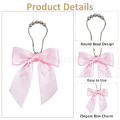 Iron Shower Curtain Rings for Bathroom&nbsp;HJEW-HS00084