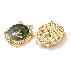 304 Stainless Steel Enamel Pendants&nbsp;STAS-F352-02G