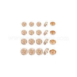 20Pcs 4 Styles Alloy Shank Buttons&nbsp;BUTT-NB0001-81