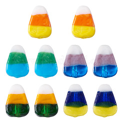10Pcs 5 Colors Handmade Lampwork Beads&nbsp;LAMP-TA0002-41