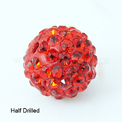 Polymer Clay Rhinestone Beads&nbsp;X-RB-H258-HD8mm-227