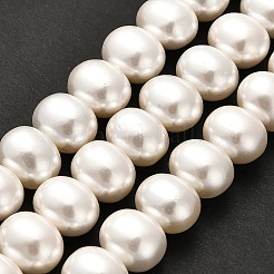 Electroplated Shell Pearl Beads Strands&nbsp;BSHE-C009-03B