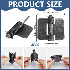 2Pcs Iron Hinge&nbsp;FIND-GA0008-76