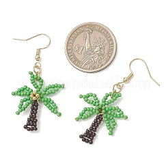 Glass Seed Beads Dangle Earrings&nbsp;EJEW-MZ00693