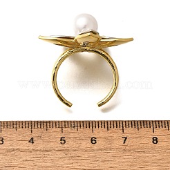 Brass Cuff Rings for Women&nbsp;RJEW-Q008-05G