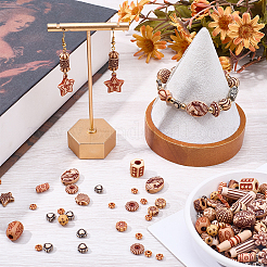 6 Bags Acrylic Beads&nbsp;MACR-SC0002-60