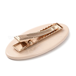 Oval with Word Love Resin Alligator Hair Clips&nbsp;PHAR-D015-01E
