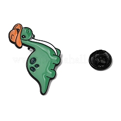 Dinosaur with Hat Enamel Pins&nbsp;LS-JEWB-D310-08EB-01