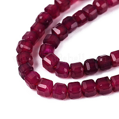 Dyed Natural Agate Beads Strands&nbsp;G-T138-211E