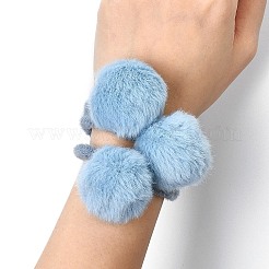Imitation Wool Girls Hair Accessories&nbsp;OHAR-S190-17A