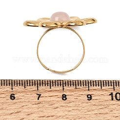 304 Stainless Steel Cuff Open Rings for Women&nbsp;GG-CBA7994-02G-15
