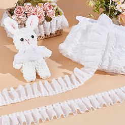 1Pc Polyester Lace Ribbon&nbsp;OCOR-MA0001-44C