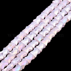 AB Color Plate Glass Beads Strands&nbsp;EGLA-P051-06A-C