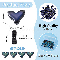 50Pcs Glass Beads&nbsp;GLAA-TA0003-70