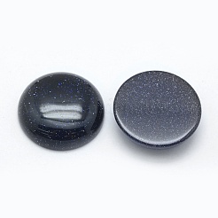 Synthetic Blue Goldstone Cabochons&nbsp;G-E492-A-08