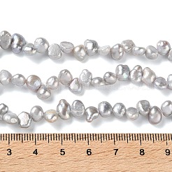 Natural Cultured Freshwater Pearl Beads Strands&nbsp;PA-CBABE82-02F