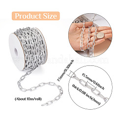 Aluminum Paperclip Chains&nbsp;YS-TAC001-02