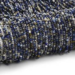 Natural Lapis Lazuli Beads Strands&nbsp;LS-G-RM2025-A21-2mm