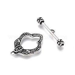 Jewelry Clasps&nbsp;STER-T007-77AS