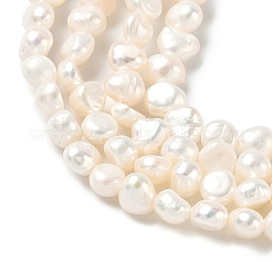 Natural Cultured Freshwater Pearl Beads Strands&nbsp;PEAR-C004-09B