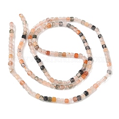 Natural Agate Beads Strands&nbsp;G-D306-B02-2x2mm