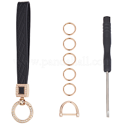 PU Leather Keychains&nbsp;KEYC-WH20008-25C