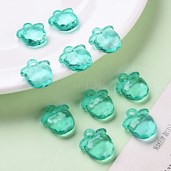 Transparent Acrylic Pendants&nbsp;TACR-S154-28B-68