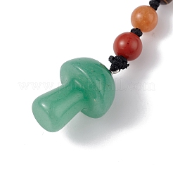 7 Chakra Gemstone Beads Keychain&nbsp;KEYC-F036-01B