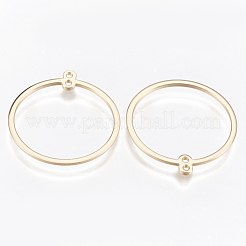 Brass Links Connectors&nbsp;KK-T029-109G