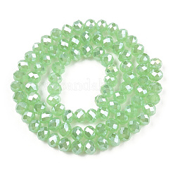 Electroplate Glass Beads Strands&nbsp;LS-EGLA-A034-J6mm-B03A