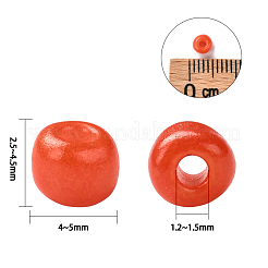 Red Series 600G 24 Colors Glass Seed Beads&nbsp;SEED-JP0008-02-4mm