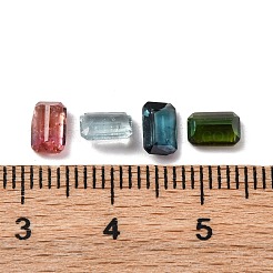 Faceted Natural Multicolor Tourmaline Cabochons&nbsp;G-I295-05C-13A